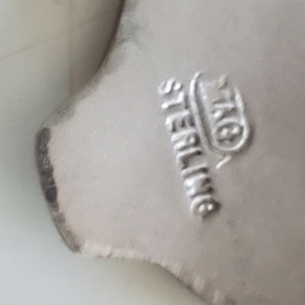 Marked Sterling Earrings Barry Herem Totem Animal Earrings - Picture 3 of 5